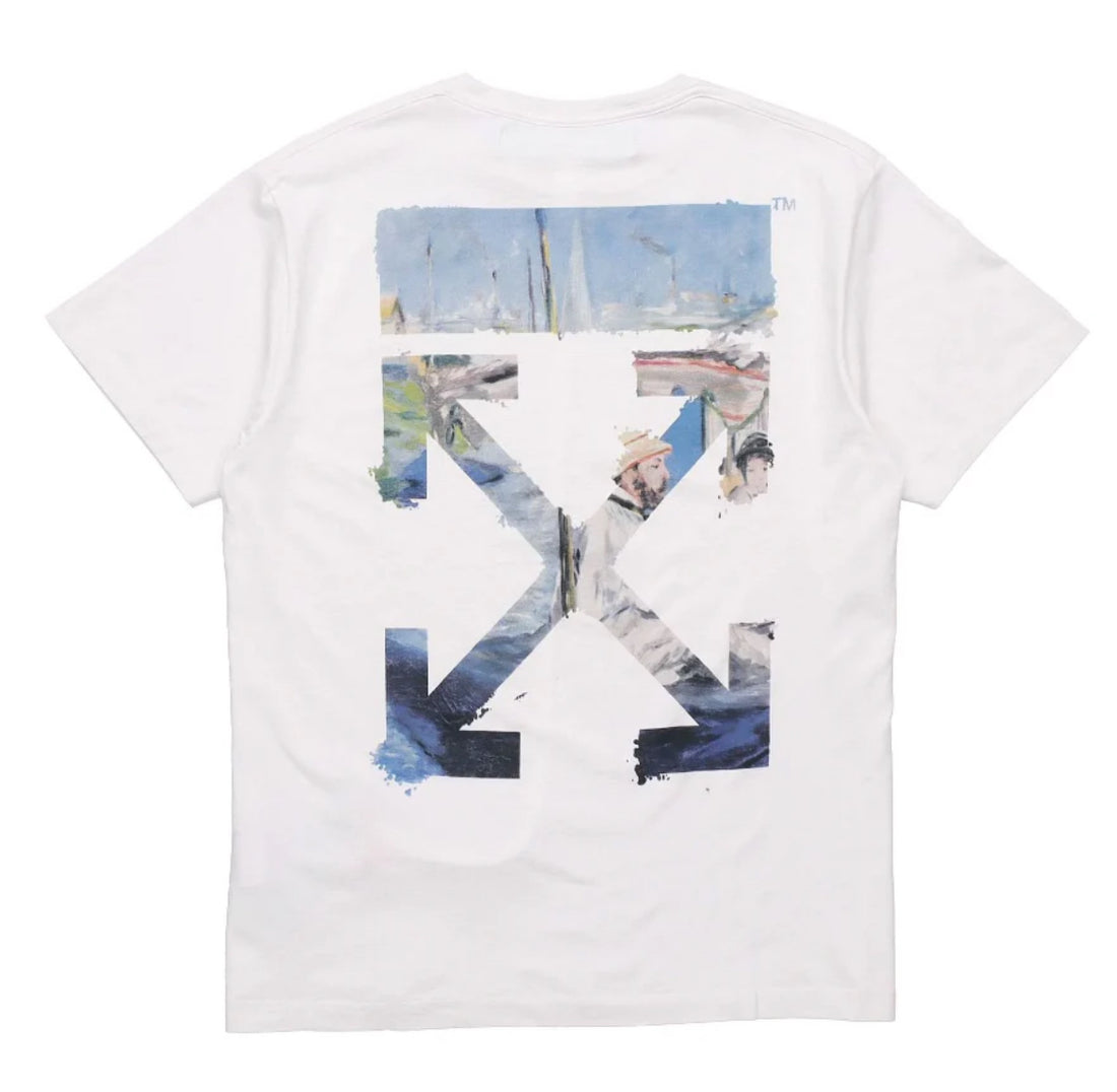 OFF-WHITE COLORED ARROW T-SHIRT