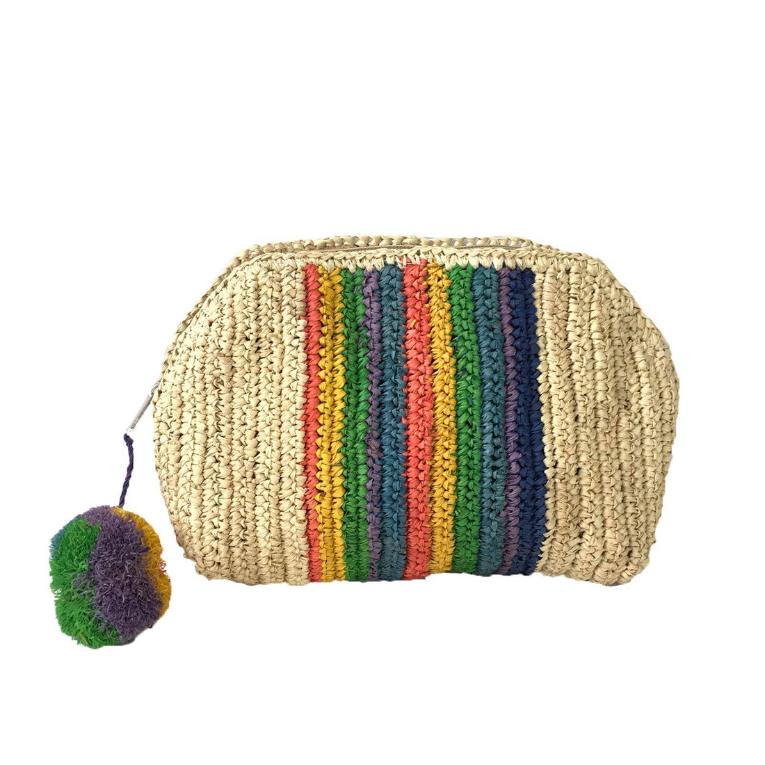 Sol Millie Rainbow Clutch Small,Rainbow clutch,Mar Y Sol Millie,Small clutch bag,Colorful clutch purse,Handwoven clutch,Summer clutch,Vibrant purse,Boho chic clutch,Eco-friendly clutch,Woven straw clutch,Fashionable mini clutch,Statement clutch,Stylish accessory,Color-block clutch,Sustainable fashion clutch,Trendy small purse,Beach-ready clutch,Multicolor handbag,Petite clutch purse,Artisan clutch bag