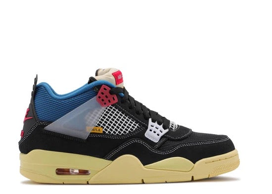 JORDAN 4 RETRO Indulge in luxury with our JORDAN 4 RETRO X UNION LA MID OFF NOIR SIZE 10.5 MENS PRE-OWNED shoes. These shoes exude exclusivity and sophistication. El