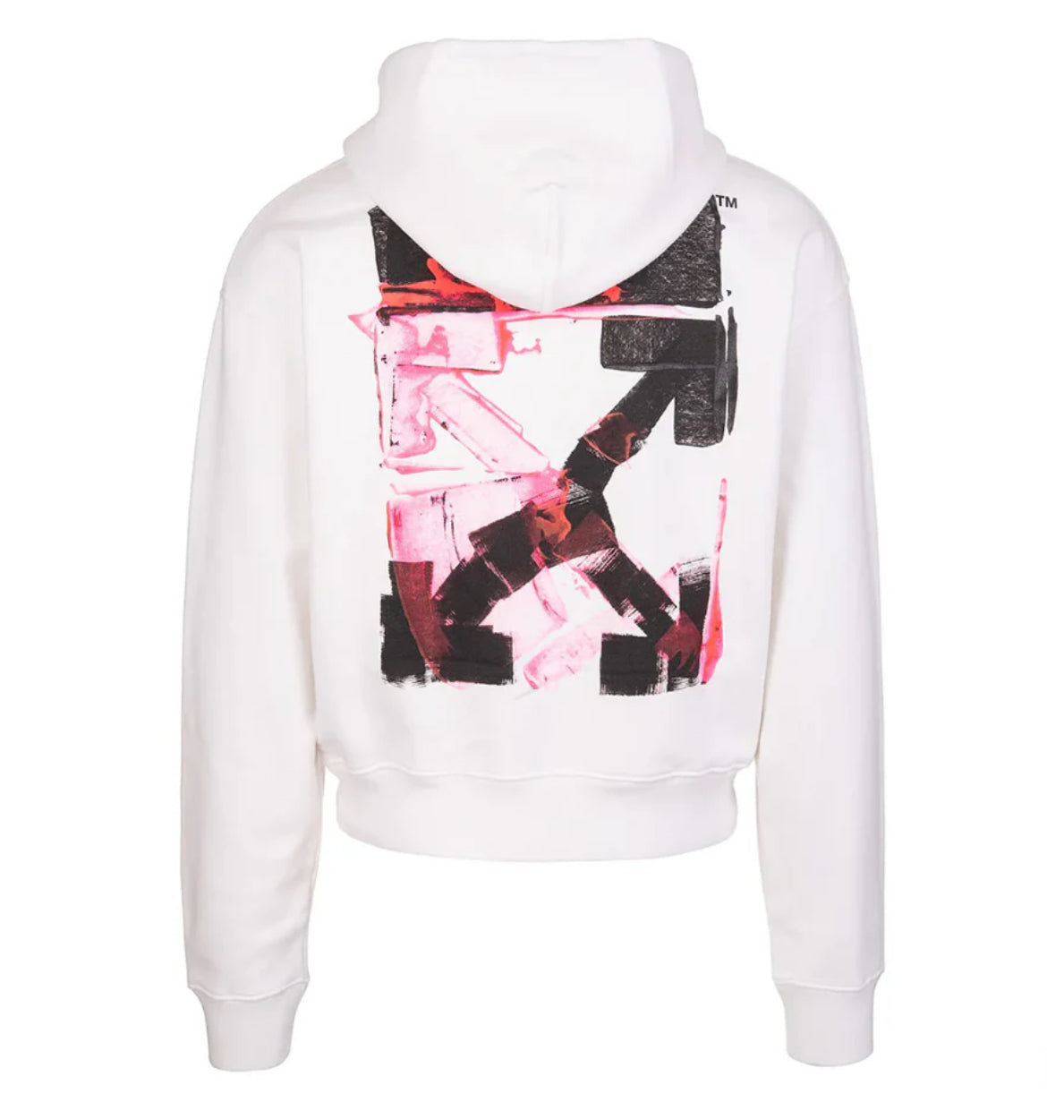 OFF-WHITE ACRYLIC ARROW HOODIE